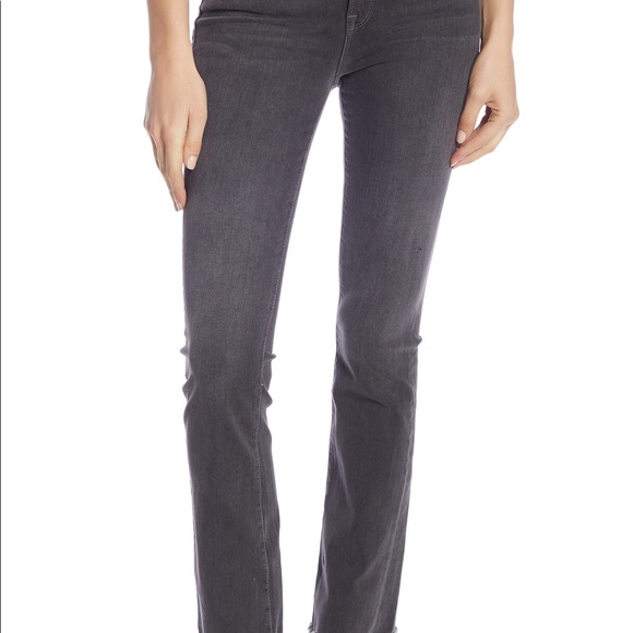 NWT Free People Straight Raw Hem Cropped Jeans - Picture 2 of 5